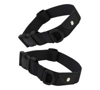 Toddmomy 2pcs Adjustable Outdoor Pet Locating Dog Collar with Wear-resistant Nylon Material and D-ring for Secure Anti-lost Protection