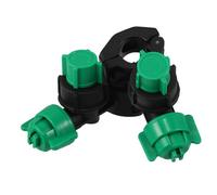 Toddmomy 2pcs Agricultural Spray Nozzles Fan Shaped High Pressure Misting Tips for Efficient Watering Lawn Garden and Orchard Flexible Modes Antidrip Design for Precise Application