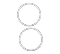 Toddmomy 2Pcs Aluminum Sling Carrier Rings for Wraps Durable and Lightweight Secure Your Newborn Style for Travel and Shopping