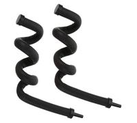 Toddmomy 2pcs Aquarium Bubble Tube for Fish Tank Soft Rubber Oxygen Bubble Bar Curtain Hose for Aquatic Decoration for Aquariums and Hydroponics