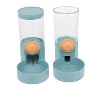 Toddmomy 2Pcs Automatic Pet Food and Water Dispenser Hanging Design for Cats and Dogs View Bottles for Rabbits and Animals Ensures Hydration and Feeding While You Re Away