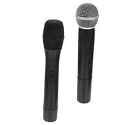 Toddmomy 2pcs Boy Girl Microphone Pretend Play Toy Boys and Girls Microphone Prop for Lip Sync Performance Stage Show