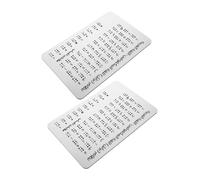 Toddmomy 2pcs Braille Alphabet Board with Raised Dots for Beginners Portable Arabic Braille Learning Tool for Blind Montessori Educational Aid for Schools and Home