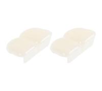 Toddmomy 2Pcs Bunny Fake Teeth Prop, Resin Rabbit Buck Teeth for Costume and Party Accessories, Decorative Bunny Cosplay Supplies for Funny Dress-Up and