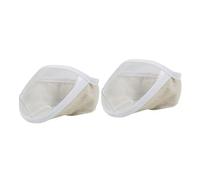 Toddmomy 2pcs Cat Eye Masks Anti-bite Anti-scream Grooming Muzzle for Household Cats Portable Head Cover Lightweight Breathable for Bathing Grooming