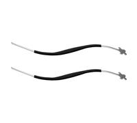 Toddmomy 2pcs Cello Sound Post Setter Metal Column Hook Sturdy Sound Post Position Adjuster Simple Design Silver Black for Violin and Cello Players