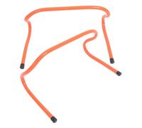 Toddmomy 2Pcs Convenient Agility Hurdles for Outdoor Training Wear Resistant Plastic Speed Hurdles for Football Practice and Childrens Coordination Skills