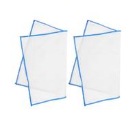 Toddmomy 2pcs Cotton Gauze Cloth Flute Interior Cloth Instrument Care White Soft Reusable Cleaning Power for Woodwind Instruments Daily Flute Interior Care