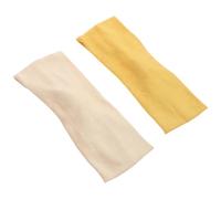 Toddmomy 2pcs Cotton Headbands for Makeup and Face Cleaning, Practical and Stylish Elastic Hairbands to Keep Hair from Face, for Spa, Skincare, and Daily Use