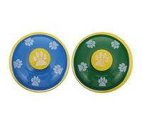 Toddmomy 2pcs Creative Customer Service Bell with Dog Paw Design Hands Pressing Calling Bells for Kitchen Hotel Reception Bar and Table Games