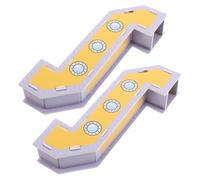 Toddmomy 2pcs DIY Periscope Kit for Detachable Optical Science for Hands Reusable Components for Physics Experiments and Creative Educational Projects at Home School