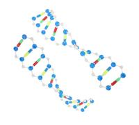 Toddmomy 2pcs Dna Double Helix Structure Model Kit for Students and Teachers Molecular Biology Educational Tool for Genetics Science Instruction and Laboratory Study