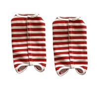 Toddmomy 2pcs Dog Recovery Vest Surgery Wear Back Buttons for Stability Anxiety Relief and Wound Safety