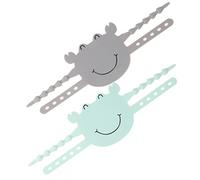 Toddmomy 2pcs Door Latch Covers Door Slam Stopper for Bedroom Nursery Office Cushion to Prevent and Noise