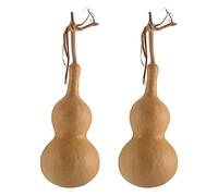 Toddmomy 2pcs Dried Gourd Feng Shui Wu Lou Desktop Ornament Home Decor Table Centerpieces Kids Toys for DIY Crafts Hanging Decor