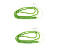 Toddmomy 2pcs Elastic Bird Leash Training Rope for Parrots Bite Flying for Outdoor Activities Random