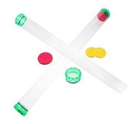 Toddmomy 2pcs Fishing Float Tubes with Plastic and Sponge Material Cylinder Shape Storage Containers That Hold Fishing Floats Easy to Open and Close for Outdoors Random Color