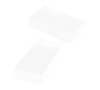 Toddmomy 2Pcs Frosted Rectangular Optical Glass Block for Refraction Experiments Versatile Teaching Tool for Physics Science Education Glass Bricks for Accurate Light