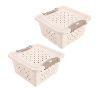 Toddmomy 2pcs Hamster Transport Carrier Box Breathable Case for Small Animals Travel-friendly Hamster Packing for Outdoor Adventures and Safe Pet