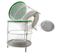 Toddmomy 2pcs Hanging Insect Bug Catching Nets Cover Fly Catcher for Outdoor Use Gardens Restaurants and