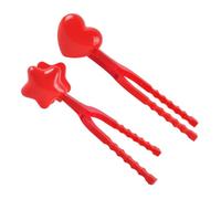Toddmomy 2pcs Heart-shaped Maker for Outdoor Winter Fun Frostbite Protection Clip Tools for Quick Shaping and Play