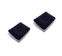 Toddmomy 2pcs Inflatable Travel Foot Rest Cushion Portable Lightweight Airplane Leg Support Pad for Home Office Car Trips Quick Inflation Comfortable Foot and for Travelers
