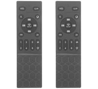 Toddmomy 2pcs Invisible Ceiling Fan Light Remote, 6-Speed + Dimmer + Color Temp Control, Universal Wireless Ceiling Fan Remote Controller Replacement