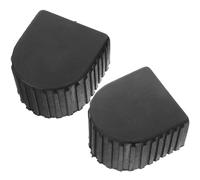 Toddmomy 2Pcs Ladder Caps Heavy Duty Telescopic Ladder End Covers Replacement Pads for Extension and Attic Use