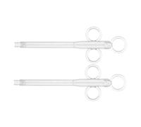 Toddmomy 2pcs Large Bird Feeding Syringe for and Parrots Safe Plastic Pigeon Food Feeder with Precise Portion and Watering Supplies