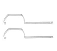 Toddmomy 2pcs Metal Rain Gutter Bracket Silver Iron Holders for Downspout Extension Easy to Install Gutter Rack Clips Anchor for Efficient Water Drainage and Roof Guttering