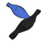 Toddmomy 2pcs Microphone Belt Wireless Mic Holder Adjustable Mic Waist Belt Neoprene Material Hands-Free Communication Unrestricted Movement for Exercise Sessions and Sports Scenarios