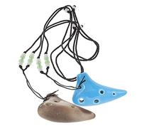 Toddmomy 2pcs Mini Ocarina Wind Instrument Ethnic Music Instrument for Beginners Lightweight and Compact Design for Easy Carrying for Boys