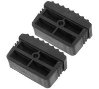 Toddmomy 2pcs Non-Slip Ladder Feet Covers Replacement Pads Anti-Skid Ladder Foot Protectors for Household Step Easy to Install Cushion Pads