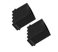 Toddmomy 2pcs Non-Slip Rubber Ladder Feet Pads for Step Ladders Wear-Resistant Insulated End Caps Anti-Skid Cushion Bumpers for Outdoor Safety and Electrical Protection