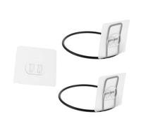 Toddmomy 2pcs Pet Bowl Holder Cat Rabbit Feeding Bowl Rack Fixed Bracket Hanging Feeder for Comfort