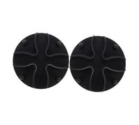 Toddmomy 2pcs Pet Lick Plate Slow Feeder Mat Silicone Dog Cat Eating Tray Suction Cup Design for Wet Dry Food Puppy Bowl