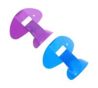 Toddmomy 2pcs Plastic Nose Flute Training Tool for Beginners Boys and Girls Musical Whistle for Nose Throat Breathing Control