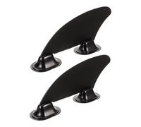 Toddmomy 2pcs Plastic Paddleboard Replacement Fins Surfboard Accessories for Kayaks and Inflatable Boards Detachable Stable Tail Vanes for Enhanced Water Performance