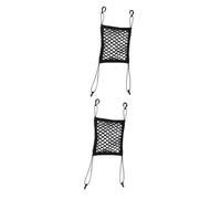 Toddmomy 2pcs Portable Dog Car Backseat Barrier Oxford Mesh Pet Isolation Net for Vehicle Safety Lightweight Protective Net for Dogs Suvs and Trucks