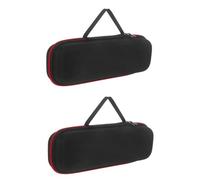 Toddmomy 2pcs Portable Microphone Case for Handheld Mic Storage Bag Eva Protective Material for Travel and Outdoor Recording Sessions