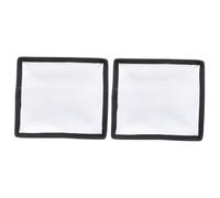 Toddmomy 2Pcs Portable Square Flash Diffuser for Camera Flash, Foldable and Easy to Carry Soft Light Cloth Cover 15X17Cm for Photography and Studio Lighting