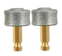 Toddmomy 2pcs Professional Replacement Nail Grinder Head for Dogs Alloy Sand Material Easy to Clean and Replace