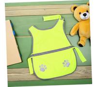 Toddmomy 2pcs Reflective Dog Safety Vest for Small Dogs High Visibility Fluorescent Pet Jacket with Breathable Water Resistant Fabric and Reflective Stripes for Night Walking and Hunting