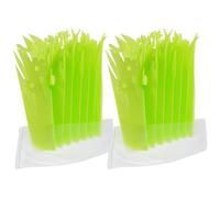 Toddmomy 2Pcs Reptile Tank Humidifier Natural Imitation Plants Decorative Terrarium Humidity Enhancer Energy-efficient Non-electric Evaporation for Tortoise and Lizard Habitats