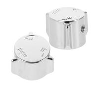 Toddmomy 2pcs Shower Knob Replacement with Three-Stage Adjustable Flow Control Bathroom Faucet Handle for Water Heater and Kitchen Lavatory Space-Saving Design for Easy Installation
