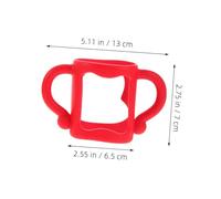 Toddmomy 2pcs Silicone Bottle Handles for Feeding Bottles Easy to Clean and Reuse