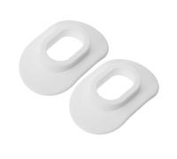 Toddmomy 2pcs Silicone Diving Mouthpiece Replacement Flexible Non-bite Scuba Regulator Lip Protector with Antifreeze Soft Touch Silicone Secure Breath Seal for Freediving Snorkeling Fits