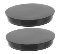 Toddmomy 2Pcs Silicone Ethereal Drum Sound Receiving Covers for Tongue Drum, Easy to Install, Professional Accessory for Music Playing