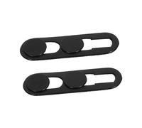 Toddmomy 2pcs Smartphone Webcam Cover Slider Privacy Camera Lens Protector for Mobile Phone, Ultra-thin Black Camera Cover Slide Compatible Cell Phones and Tablets