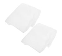 Toddmomy 2pcs Snowflake Cotton Artificial for Christmas Winter Village Display Tabletop Decorations